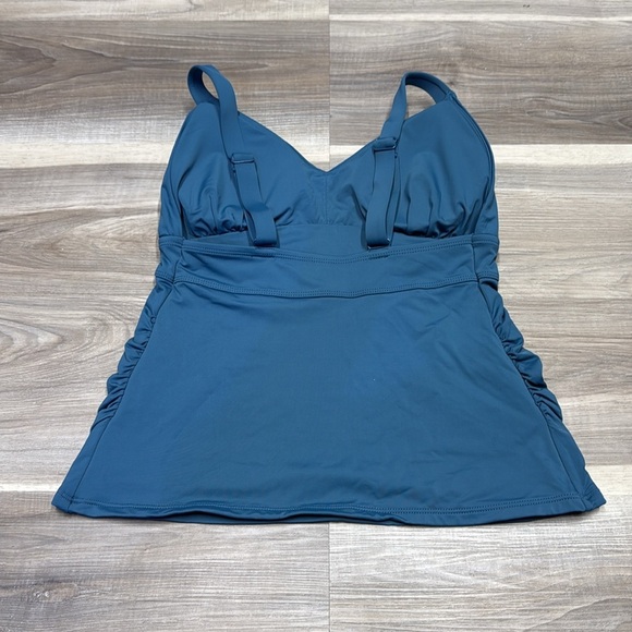 Knix Blue Swimwear Top size small - Picture 5 of 7